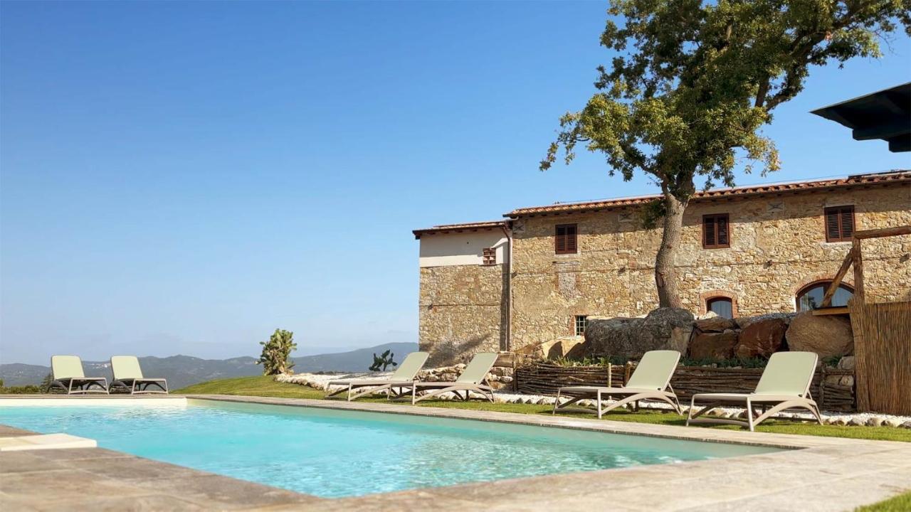 Poggio Belvento Acomodação com café da manhã Suvereto Exterior foto
